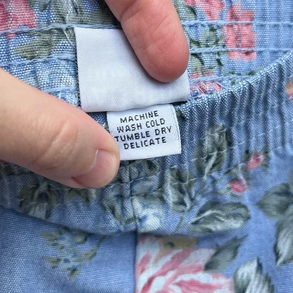 90s Alfred Dunner Floral Shorts Size 12 - Picture 5 of 11